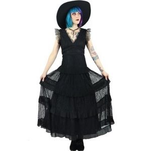 Foxblood Lady Winchester lace dress